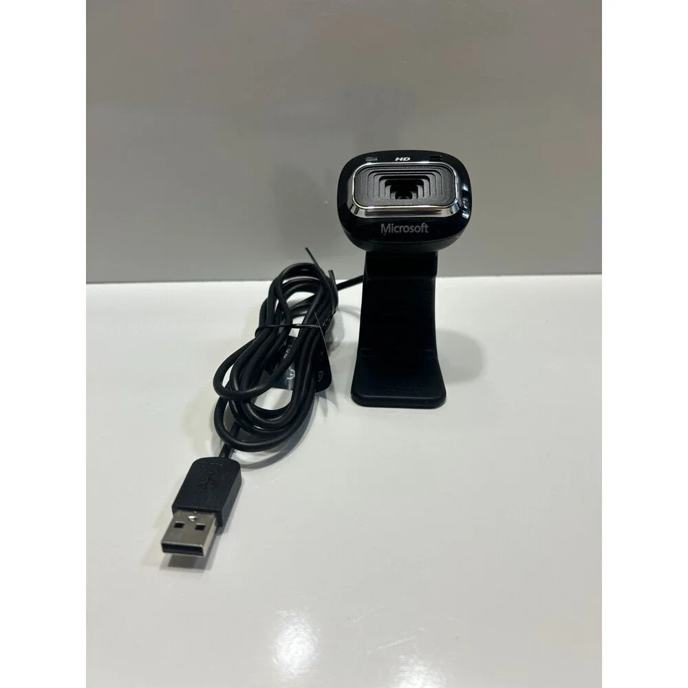 Microsoft LifeCam HD-3000 Widescreen True Color HD Webcam Camera Model 1492